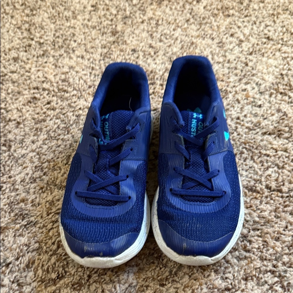 Under Armour Kids Blue Sneakers